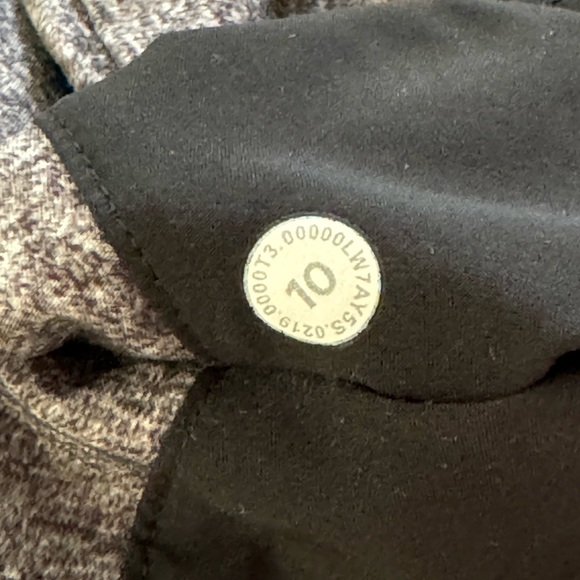 LULULEMON Spring Break Away Shorts II Heathered Coal Grey Size 10 - Picture 3 of 6